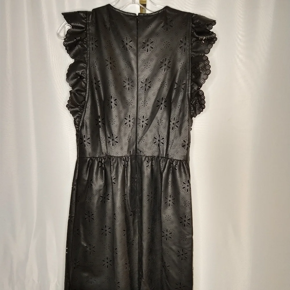 MICHAEL KORS Faux Leather Dress